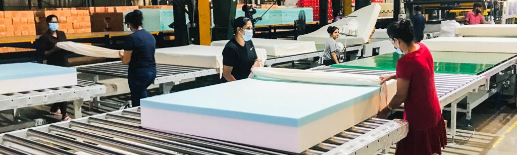 KSPA Accessories Foam and Mattress Production Line